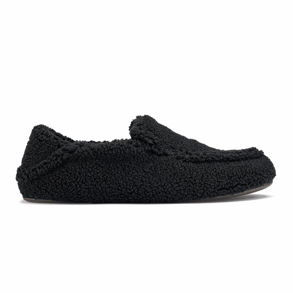 Olukai Women's Nohea Heu Slipper - Black US591-304